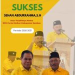 SEHAN ABDURRAHMA KEMBALI TERPILIH SECARA AKLAMASI PIMPIN DPD PARTAI GOLKAR KABUPATEN SAMBAS PERIODE 2026-2031