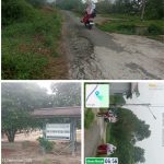 JALAN MENUJU SDN 28 PERUM MUTIARA INDAH RUSAK, WARGA HARAPKAN SEGERA DIPERBAIKI